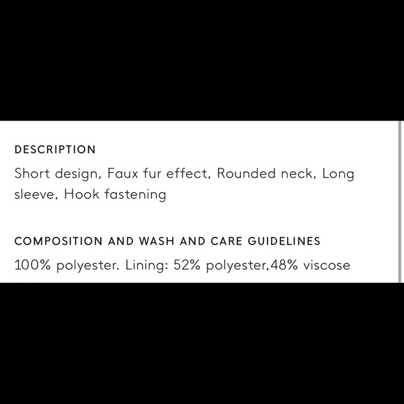 ⚡️MOVING SALE ⚡️ Mango Fur bouclé coat ⚡️MOVING SALE ⚡️ - Picture 10 of 10